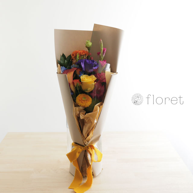 スリムな花束（お任せミックス系）サンプル画像C