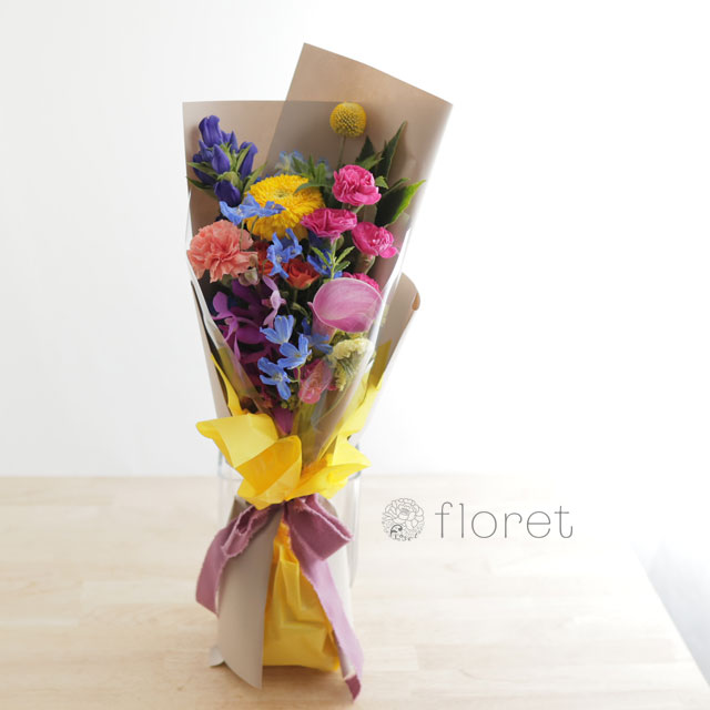 スリムな花束（お任せミックス系）サンプル画像E