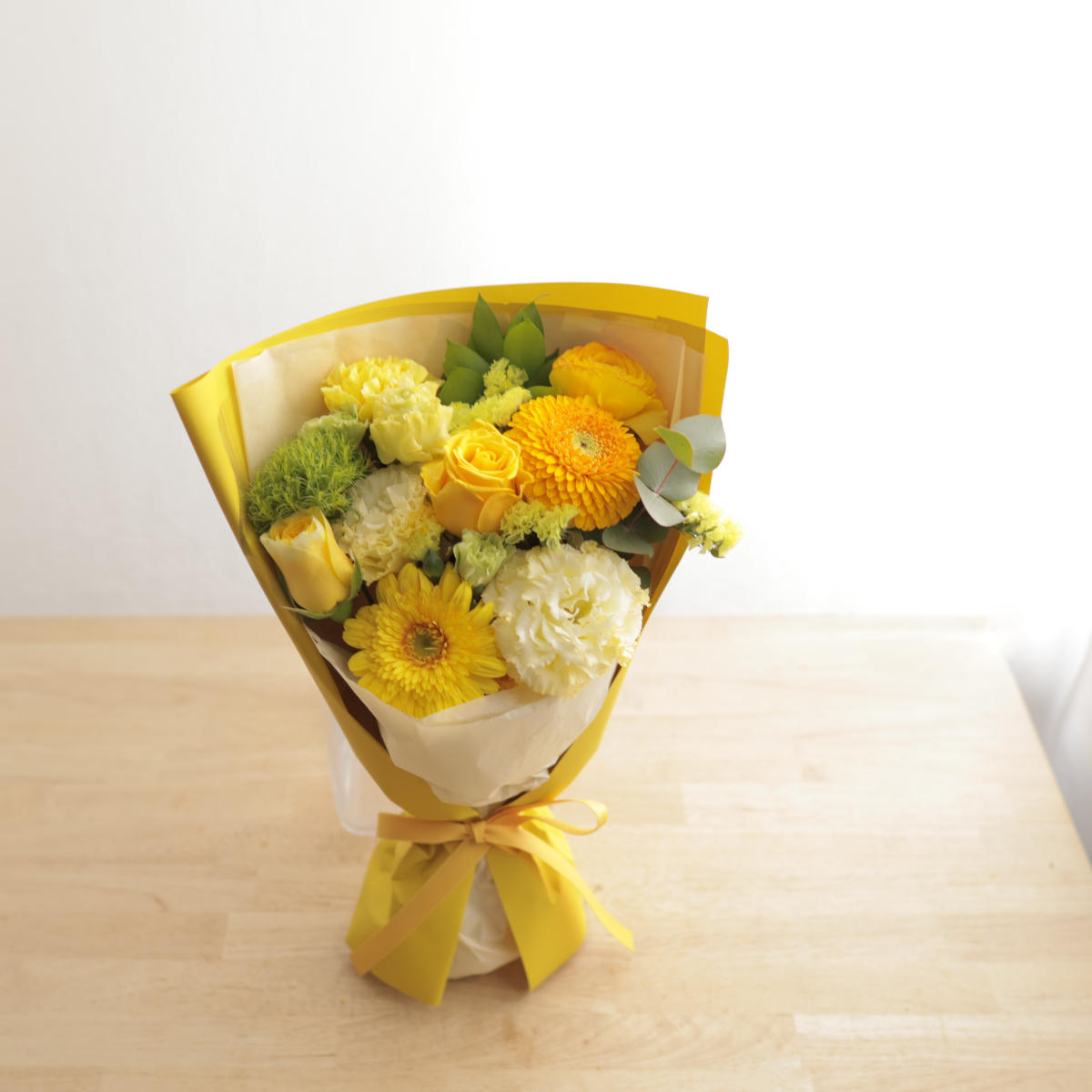 黄色の花束　サンプル画像D