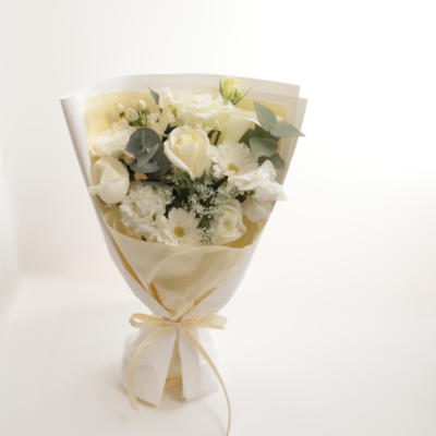白色の花束